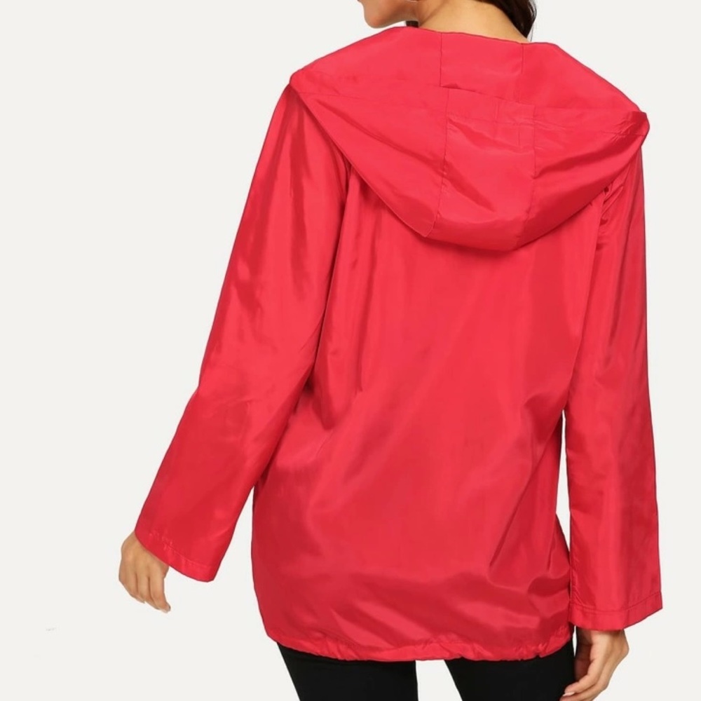 -Red Windbreaker - Picture 4 of 6